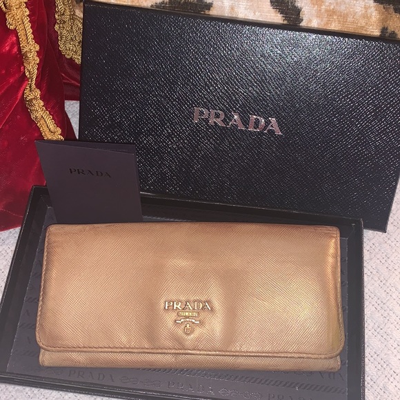 Authentic Prada long wallet - Picture 3 of 14